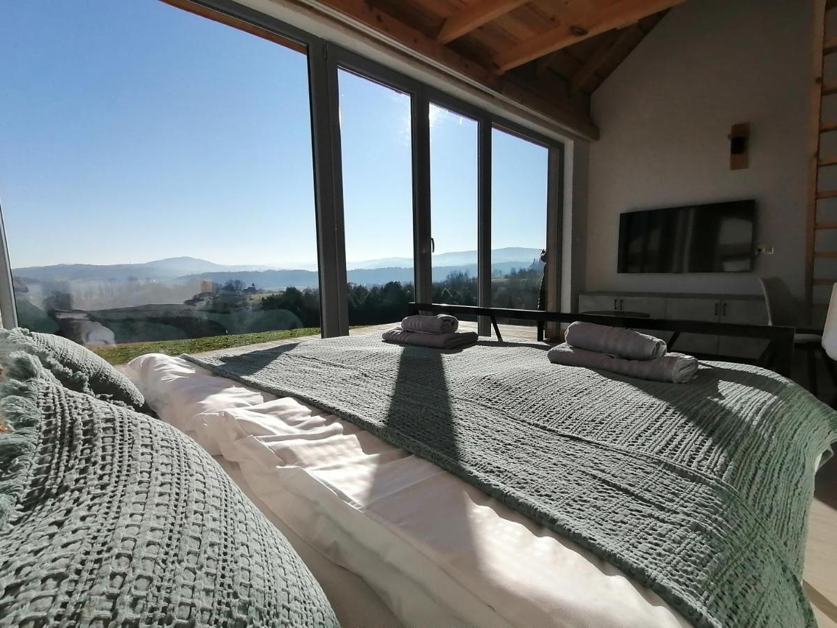 Widokowe Stodoly Bieszczady Villa Lesko Ngoại thất bức ảnh