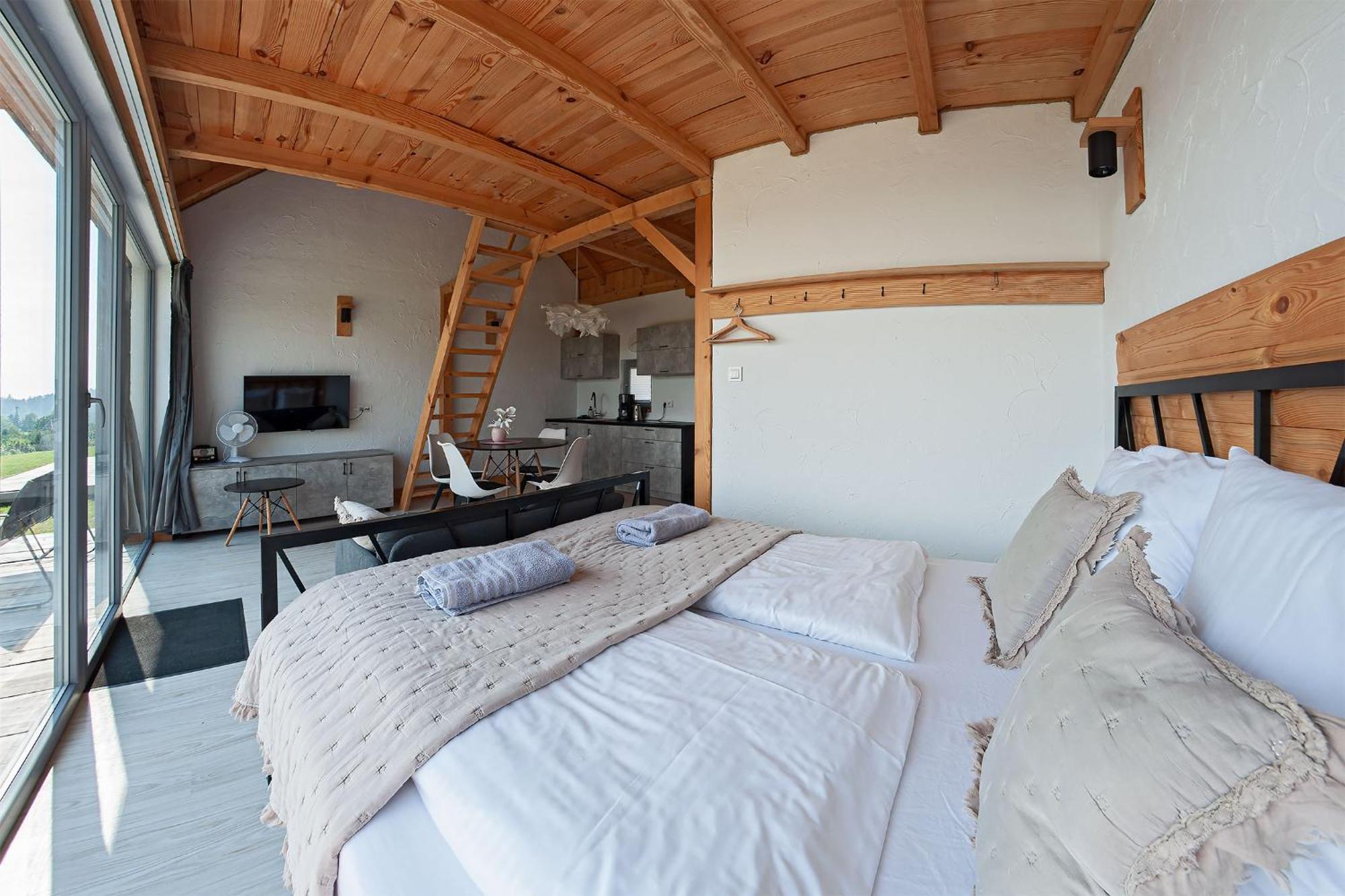Widokowe Stodoly Bieszczady Villa Lesko Ngoại thất bức ảnh