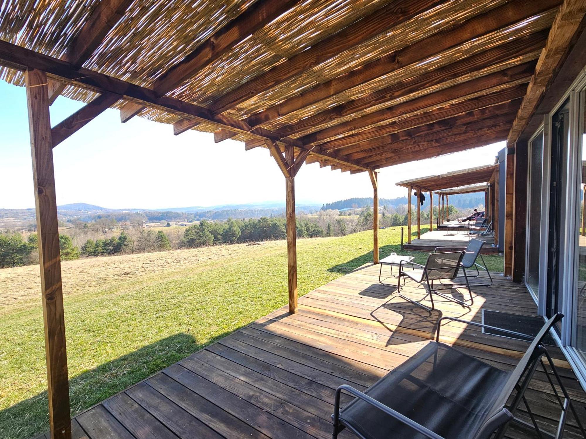 Widokowe Stodoly Bieszczady Villa Lesko Ngoại thất bức ảnh